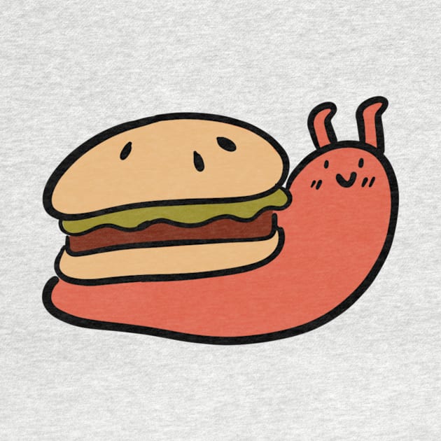 Hamburger Snail by bathbunny